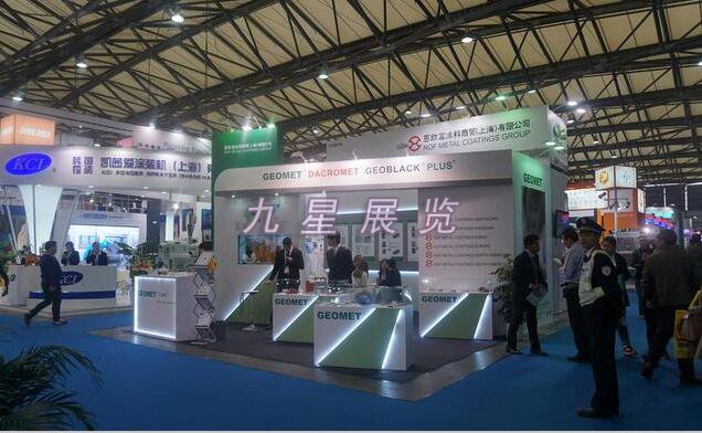 南(nán)昌展位設計(jì)：9月九星展位安裝竣工(gōng)-2