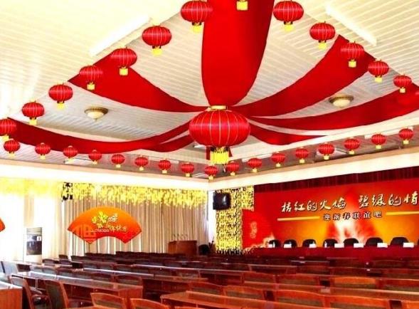 南(nán)昌展覽設計(jì)：2016九星傳媒會場布置樣版-5