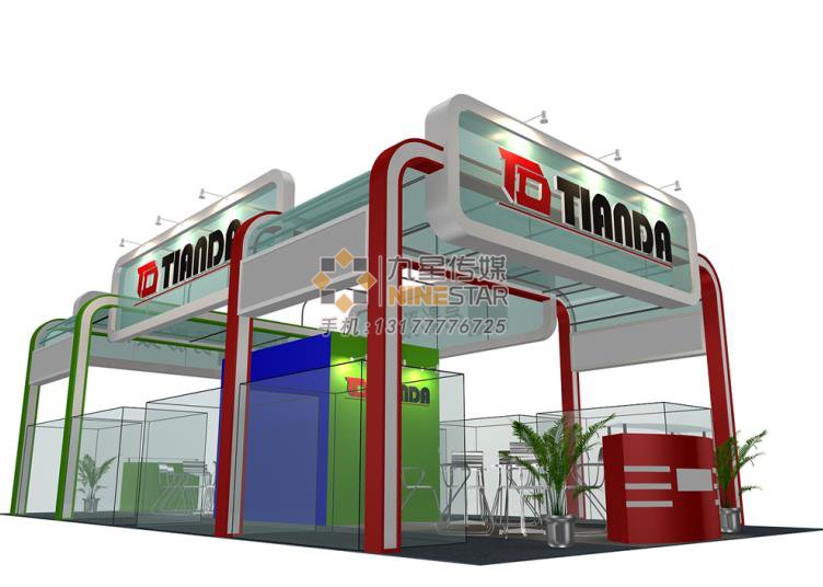 南(nán)昌展台特裝搭建：12月2日(rì)案例展-3