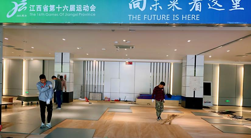 南(nán)昌展台搭建：**工(gōng)商銀行展工(gōng)藝